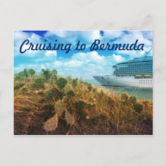 Carte Postale Croisière sur Bermuda Post Card