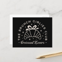 Croissant pâtisseries amoureux brunch girlies club