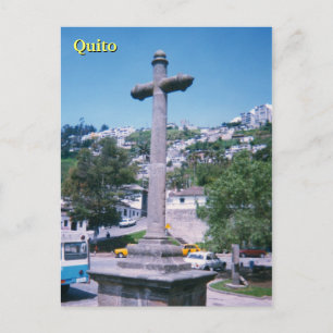Carte Postale Croix à Guápulo