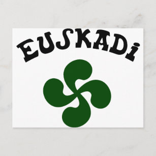 Carte Postale Croix basque Euskadi Verte