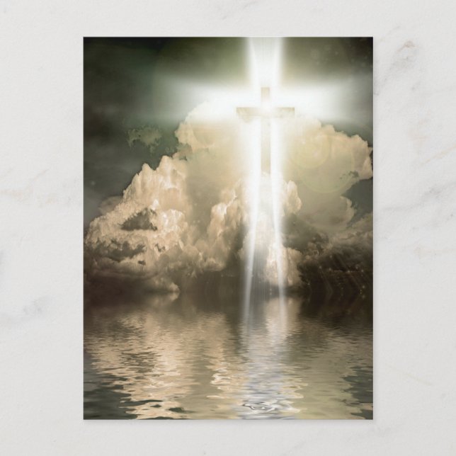 Carte Postale Croix brillante (Devant)