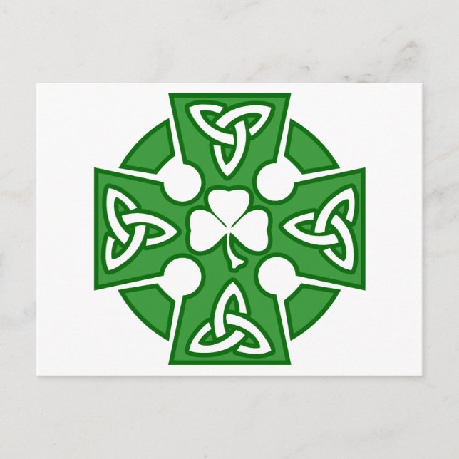 Carte Postale Croix celte de St Patrick (Devant)