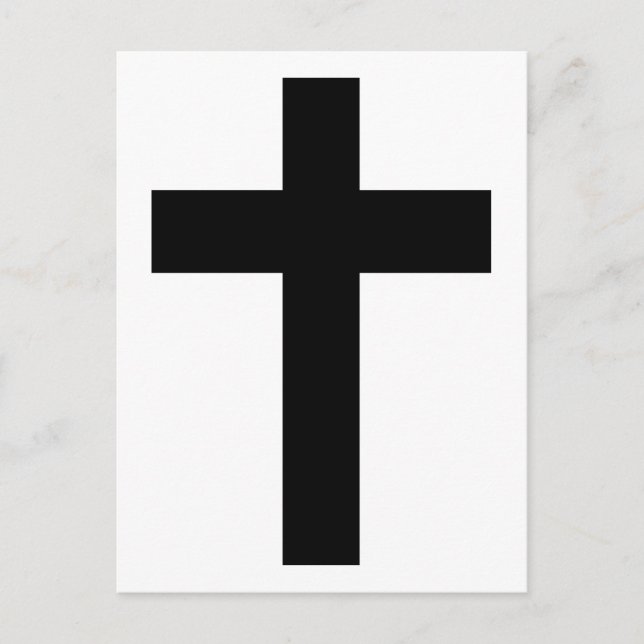 Carte Postale Croix chrétienne (Devant)