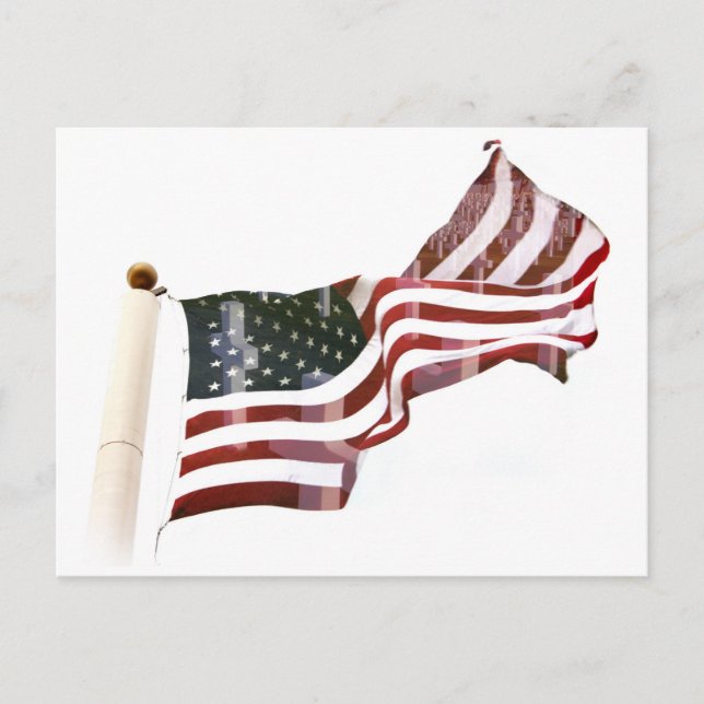 Carte Postale Croix dans la vieille gloire - Jour commémoratif (Devant)