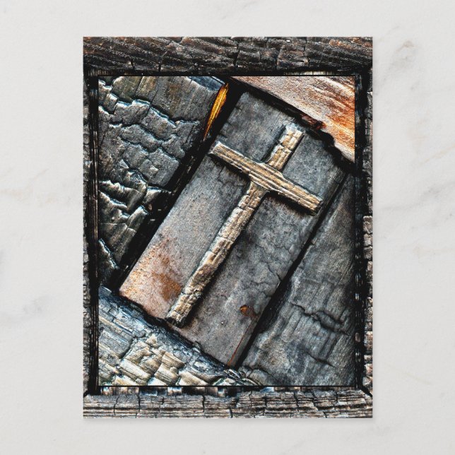 Carte Postale Croix de protection (Devant)