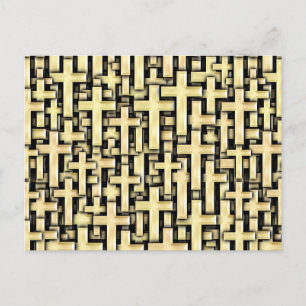 Carte Postale Croix d'or