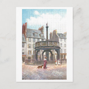 Carte Postale Croix du Vieux Marché, Aberdeen, Écosse,