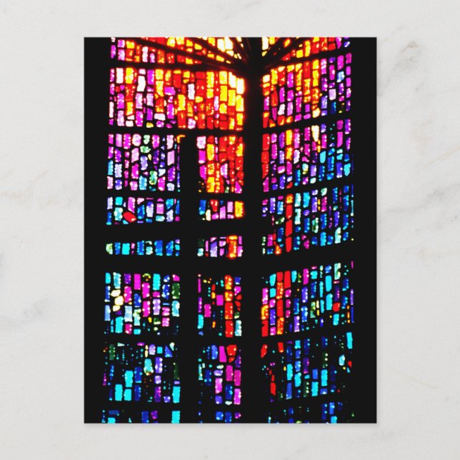 Carte Postale Croix en verre (Devant)