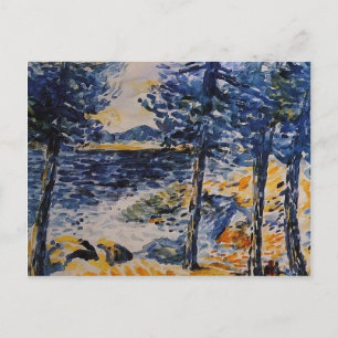 Carte Postale Croix Henri-Edmond : Pins de la mer