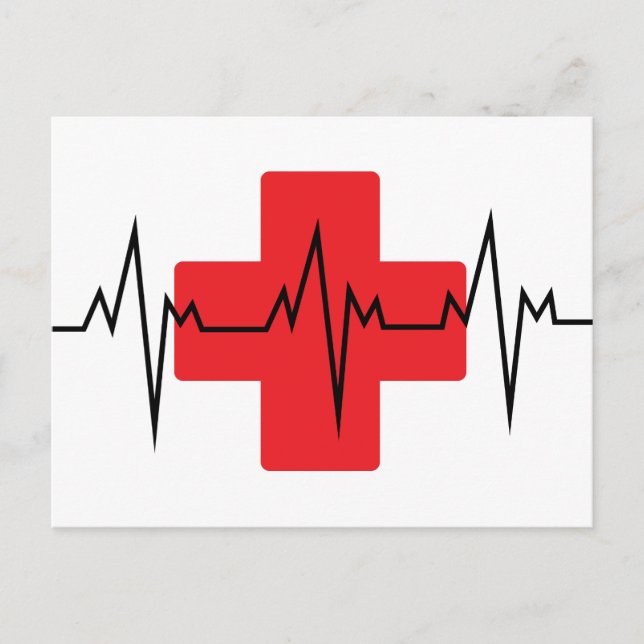 Carte Postale Croix Médicale (Devant)