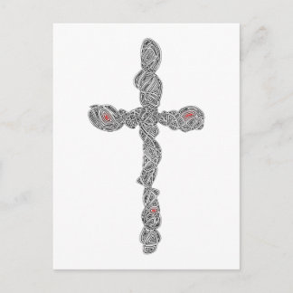 Carte Postale Croix percée - Ésaïe 53:5