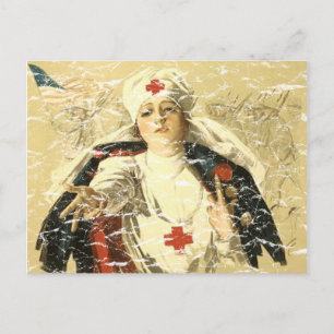 Carte Postale Croix Rouge