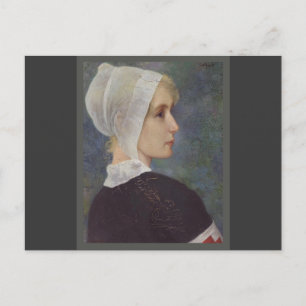Carte Postale Croix-Rouge Infirmière par Theodor Grust