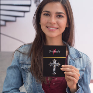 Carte Postale Croix visuelle élégante et captivante