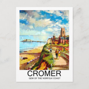 Carte Postale Cromer, joyau de la côte du Norfolk, Angleterre, v