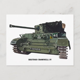 Carte Postale Cromwell IV