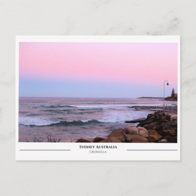 Carte Postale Cronulla Beach Sydney (Devant)