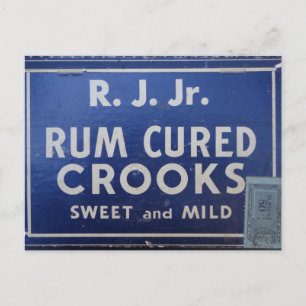 Carte Postale Crooks trempés de rhum