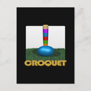 Carte Postale Croquet 2