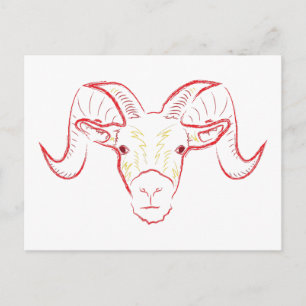 Carte Postale croquis
