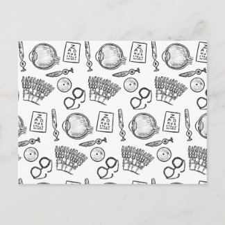 Carte Postale Croquis d'ophtalmologie