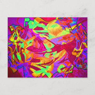 Carte Postale Croquis fous