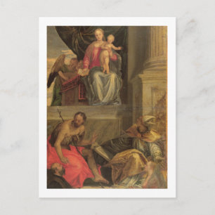 Carte Postale Croquis pour le Retable Bevilacqua