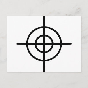 Carte Postale Crosshairs - Arme