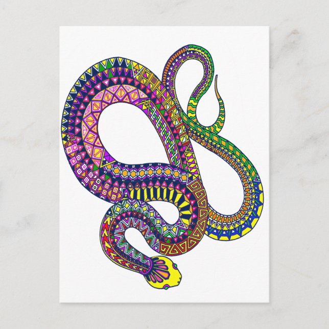 Carte Postale Crotale d'Arizona (Devant)