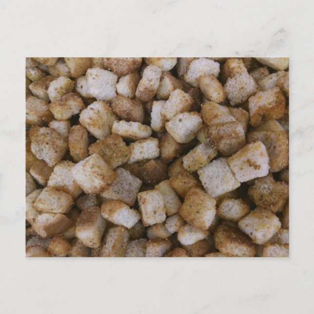 Carte Postale Croutons (Devant)