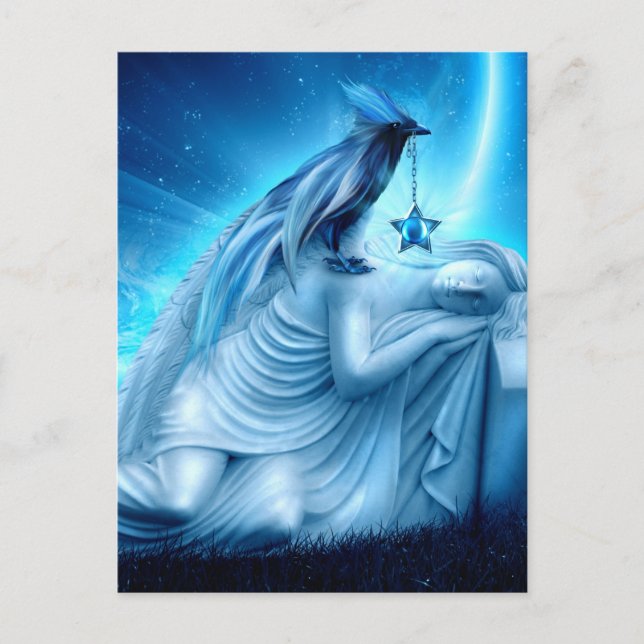 Carte postale Crow Phoenix (Devant)