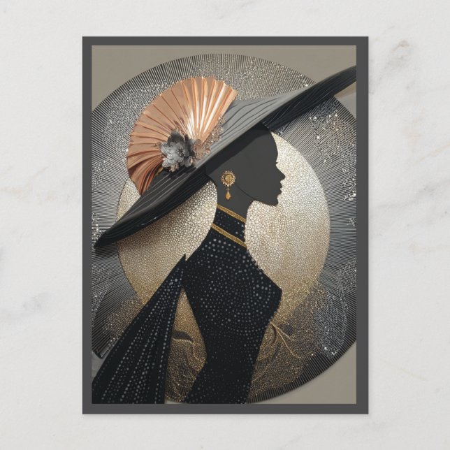 CARTE POSTALE CROWN ELEGANCE #1 (Devant)