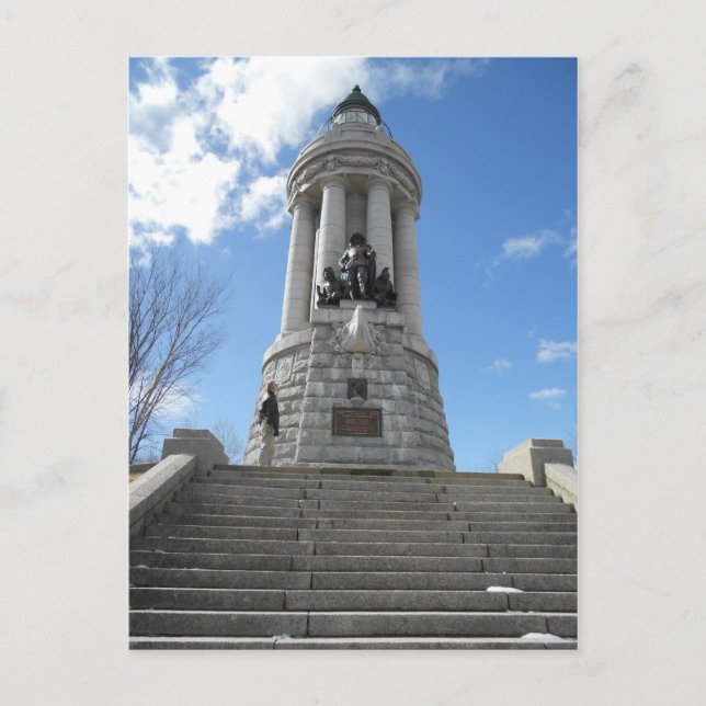Carte Postale Crown Point Lighthouse Lake Champlain New York (Devant)