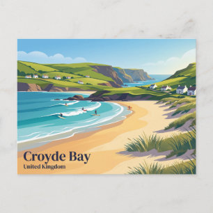 Carte Postale Croyde Bay Royaume-Uni