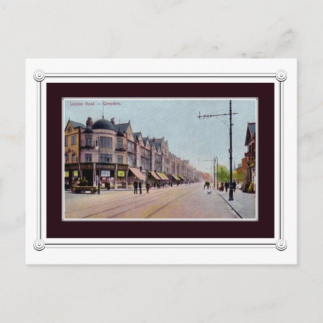 Carte Postale Croydon, Surrey, Londres (Devant)