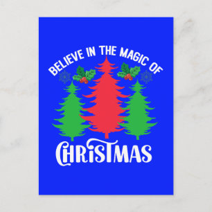 Carte Postale Croyez à la magie de Noël-82309