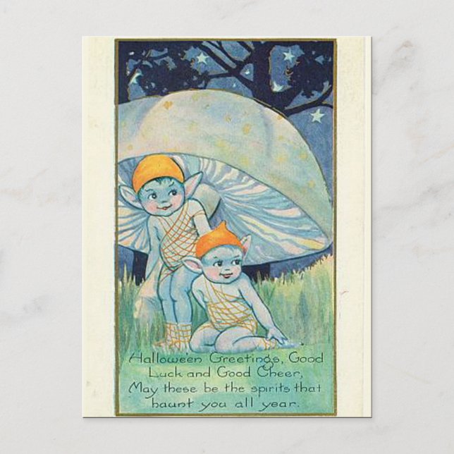 Carte Postale Cru Halloween de KRW (Devant)