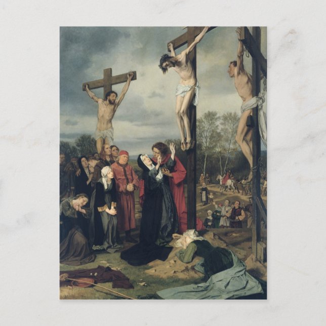 Carte Postale Crucifixion, 1873 (Devant)