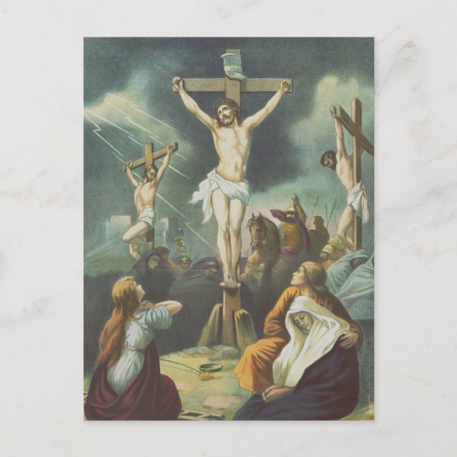 Carte Postale Crucifixion de Jésus Christ (Devant)