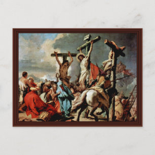 Carte Postale Crucifixion De Tiepolo Giovanni Battista