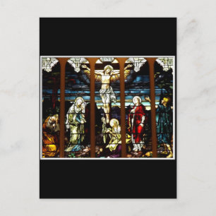Carte Postale Crucifixion - Jésus sur la croix (Verre Tiré)