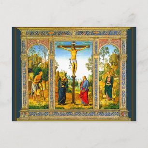Carte Postale Crucifixion Renaissance du Christ
