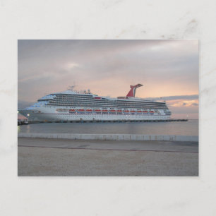 Carte Postale Cruise Ship Postcard