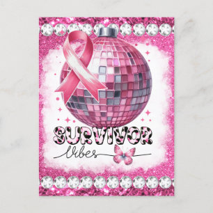 Carte Postale Crush cancer du sein de la conscience mois surviva