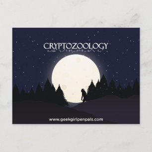 Carte postale Cryptozoologie