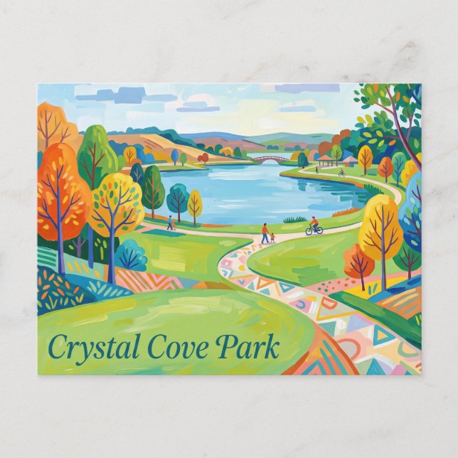 Carte Postale Crystal Cove Park États-Unis (Devant)