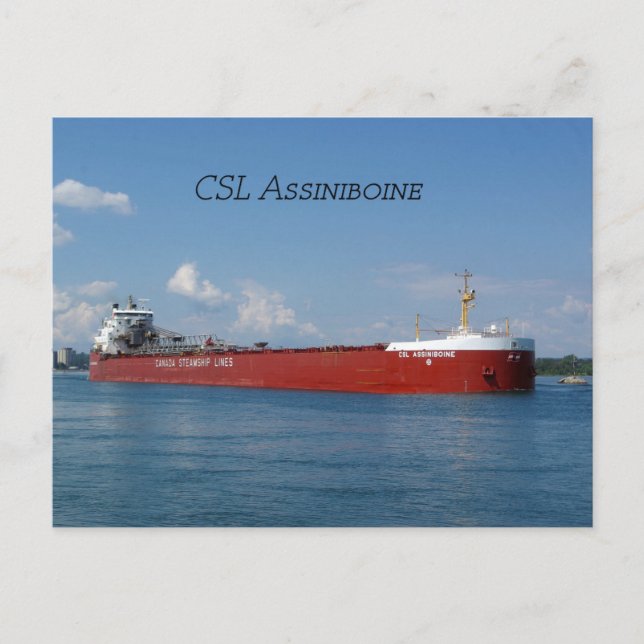 Carte postale CSL Assiniboine (Devant)