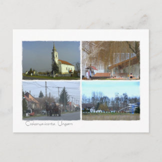 Carte Postale Csokonyavisonta, Ungarn Postkarte