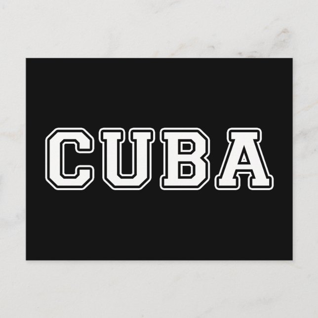 Carte Postale Cuba (Devant)