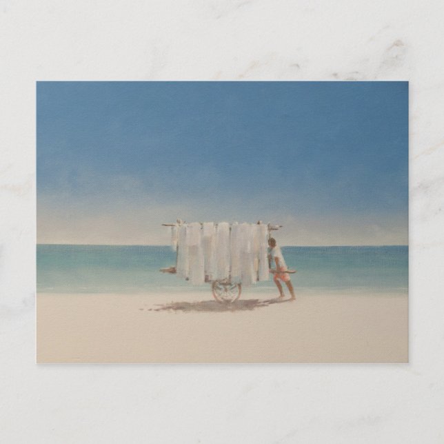 Carte Postale Cuba Beach Vendeur 2010 (Devant)